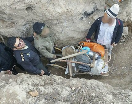 دستگیری ۶ حفار غیرمجاز در ابهر زنجان