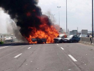 ۷ کشته در تصادف اتوبان تهران – ساوه