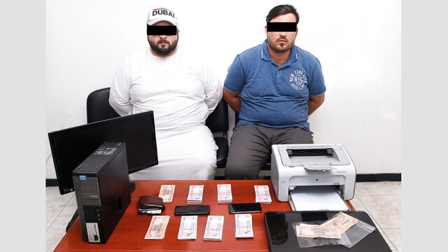 کشف اسکناس‌های جعلی در امارات