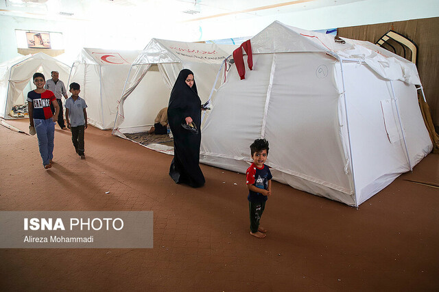 یوسفی: ۳ هزار نفر در استان خوزستان در اردوگاه‌ها ساکن هستند