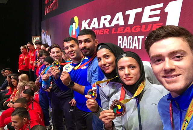 صعود نمایندگان ایران در رنکینگ فدراسیون جهانی کاراته کاراته