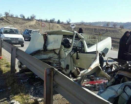 حوادث رانندگی در فارس ۹ کشته و ۱۲ مصدوم برجای گذاشت