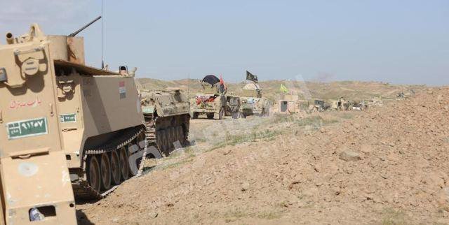 عملیات گسترده ارتش عراق علیه بازماندگان داعش در مرز استان الانبار با کربلا