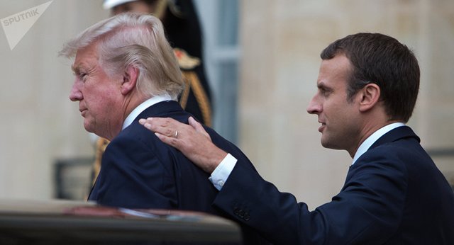 ترامپ: با هماهنگی فرانسه تصمیم حمله به سوریه را اتخاذ کردیم