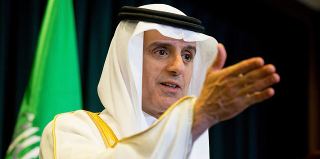 الجبیر: آمریکا نیروهایش را خارج کند، دولت قطر ظرف چند روز سقوط می‌کند