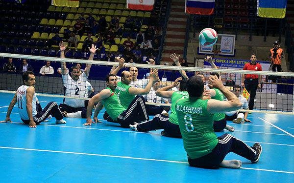 پیروزی تیم ملی والیبال نشسته ایران برابر آمریکا