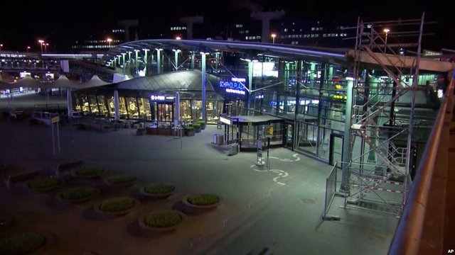 تعطیلی فرودگاه اسخیپول آمستردام به علت قطعی برق