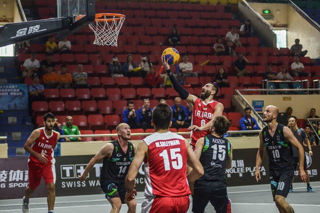 بسکتبال سه نفره مردان ایران به یک چهارم نهایی کاپ‌آسیا نرسید