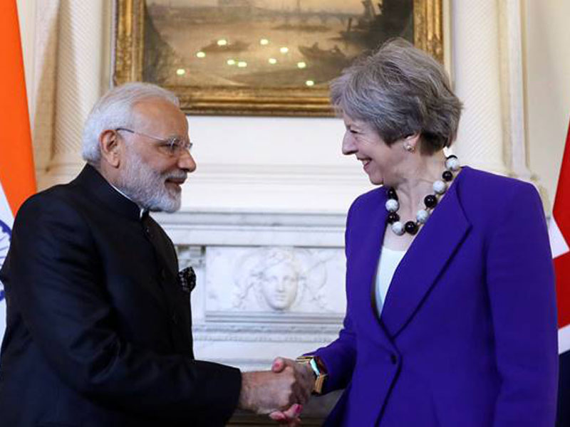 انگلیس و هند بر گسترش روابط دوجانبه تاکیدکردند