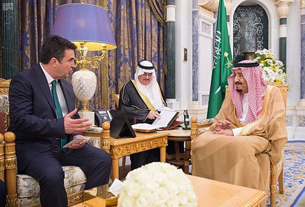 پادشاه سعودی با نمایندگان ناتو دیدار کرد