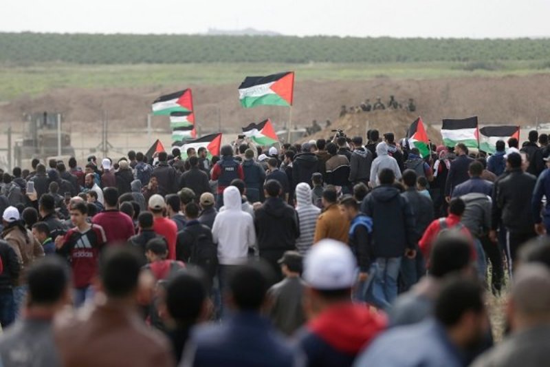 چهار فلسطینی شهید و ۶۴۵ زخمی شدند