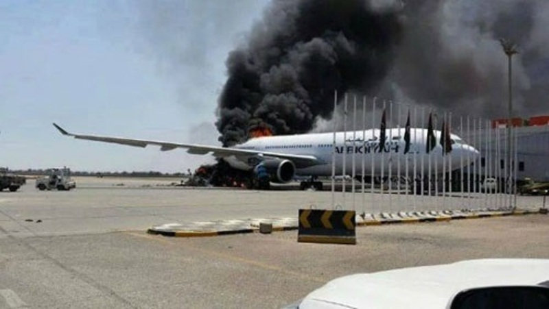 شرکت هواپیمایی لیبی بیش از دو میلیارد دلار خسارت دیده است