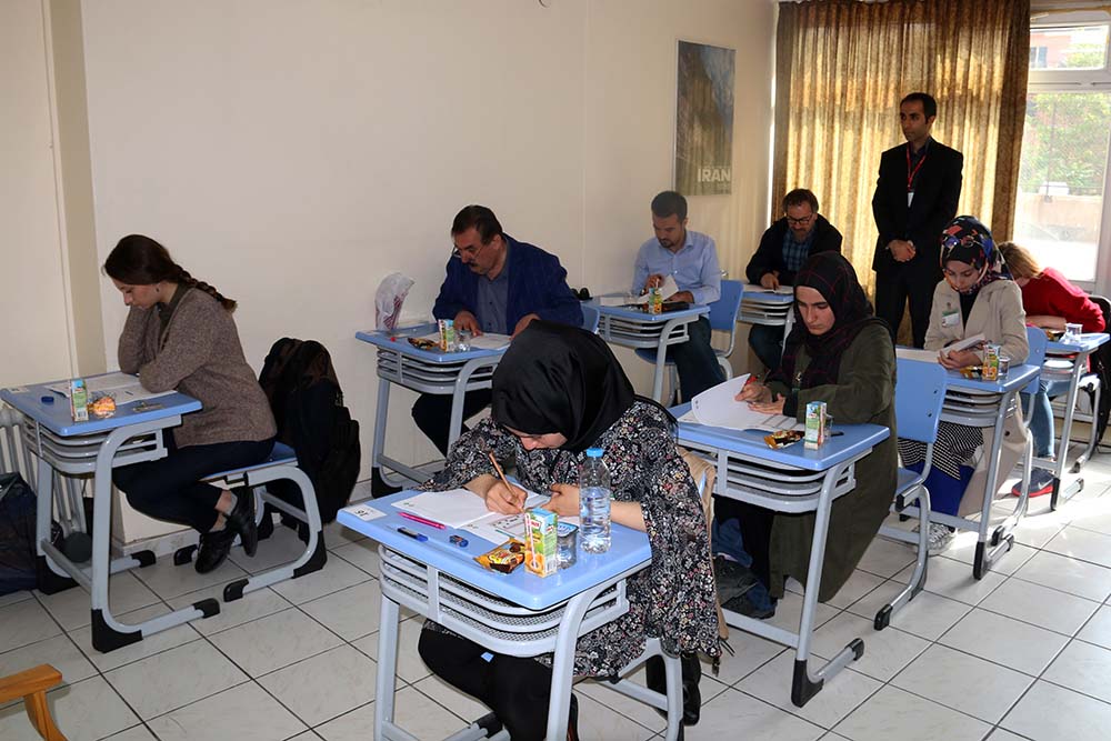 پنجمین المپیاد زبان فارسی آموزان ترکیه در آنکارا برگزار شد