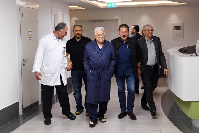 زمان مرخص شدن محمود عباس از بیمارستان مشخص نیست