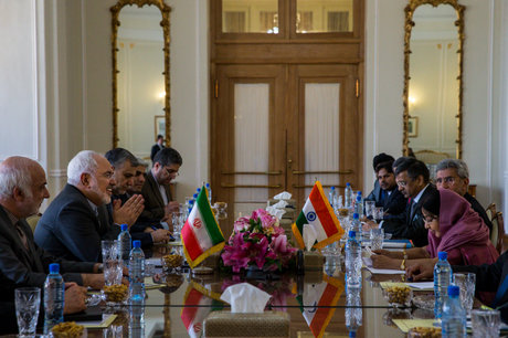 رایزنی وزیران امور خارجه ایران و هند