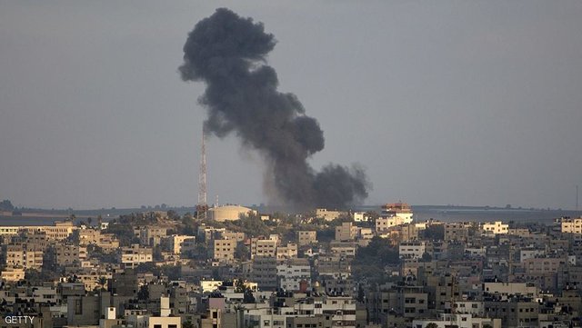 حمله هوایی رژیم صهیونیستی به منطقه‌ای در شمال غزه