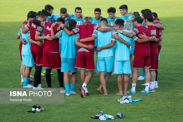 دو دیدار دوستانه تیم ملی امید ایران برابر عراق در کربلا