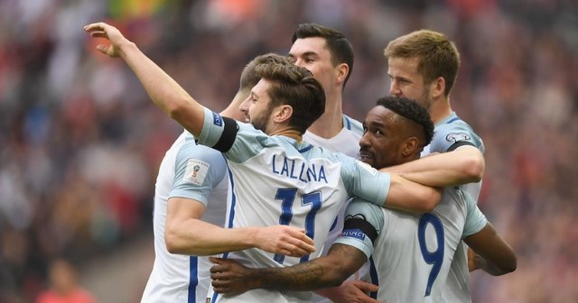 فهرست انگلیس برای جام جهانی ۲۰۱۸ اعلام شد