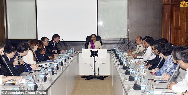 دیدار هیات نمایندگی سازمان ملل با رهبران میانمار و سفر به راخین