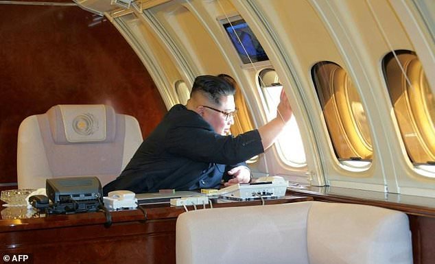هواپیمای خصوصی رهبر کره شمالی
