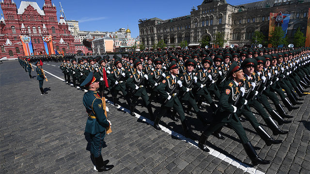 خنثی سازی حمله تروریستی در جریان رژه روز پیروزی در مسکو