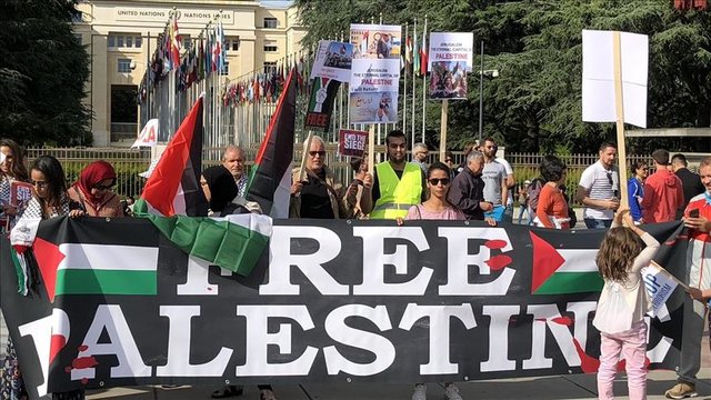تظاهرات مردم هلند در محکومیت کشتار خونین غزه