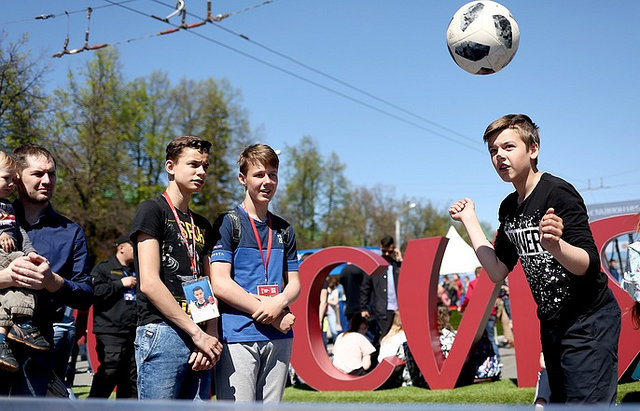 بازگشایی نهمین پارک فوتبال روسیه در سن پترزبورگ