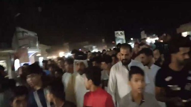 تظاهرات عراقی‌ها در اعتراض به شرایط بد خدمات‌رسانی در ماه مبارک رمضان