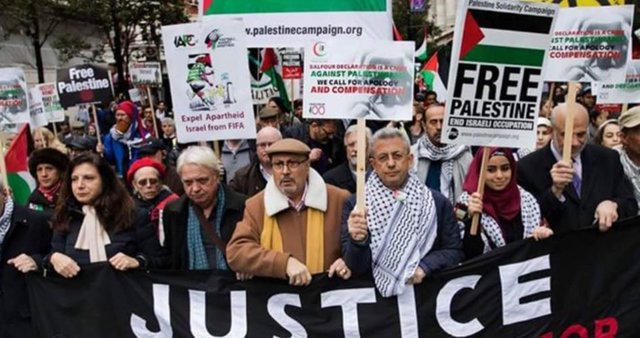 تظاهرات همبستگی با فلسطین در شهرهای ایتالیا