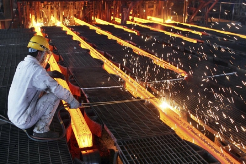 تولیدات زنجیره فولاد کشور ۶۰ درصد رشد داشت