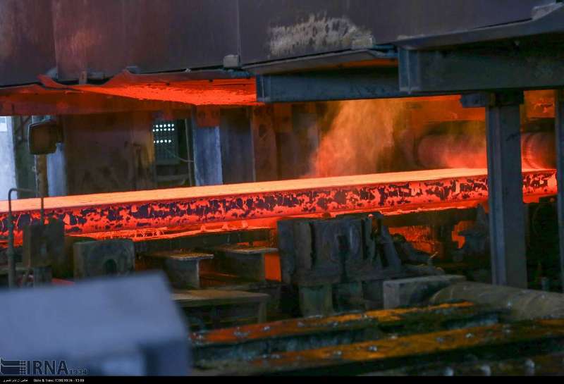 تولید فولاد خام ایران ۲۷ درصد رشد کرد