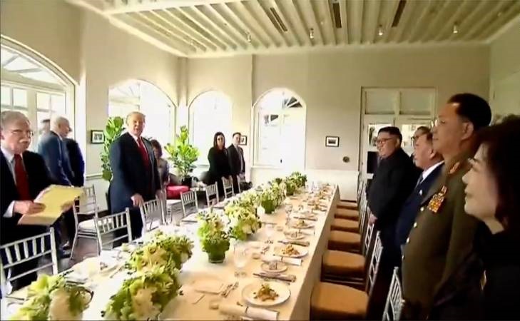ترامپ و اون ناهار چه می‌خورند؟