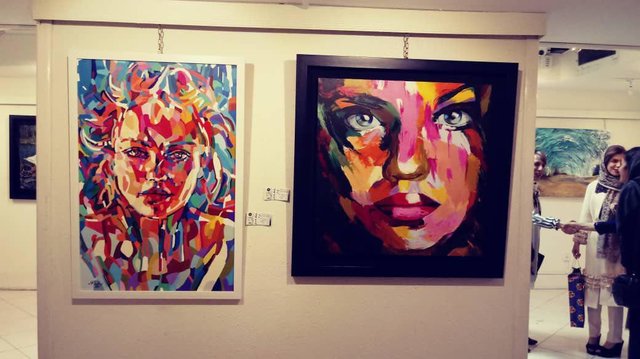 برپایی نمایشگاه هنرهای تجسمی “رنگ خیال”