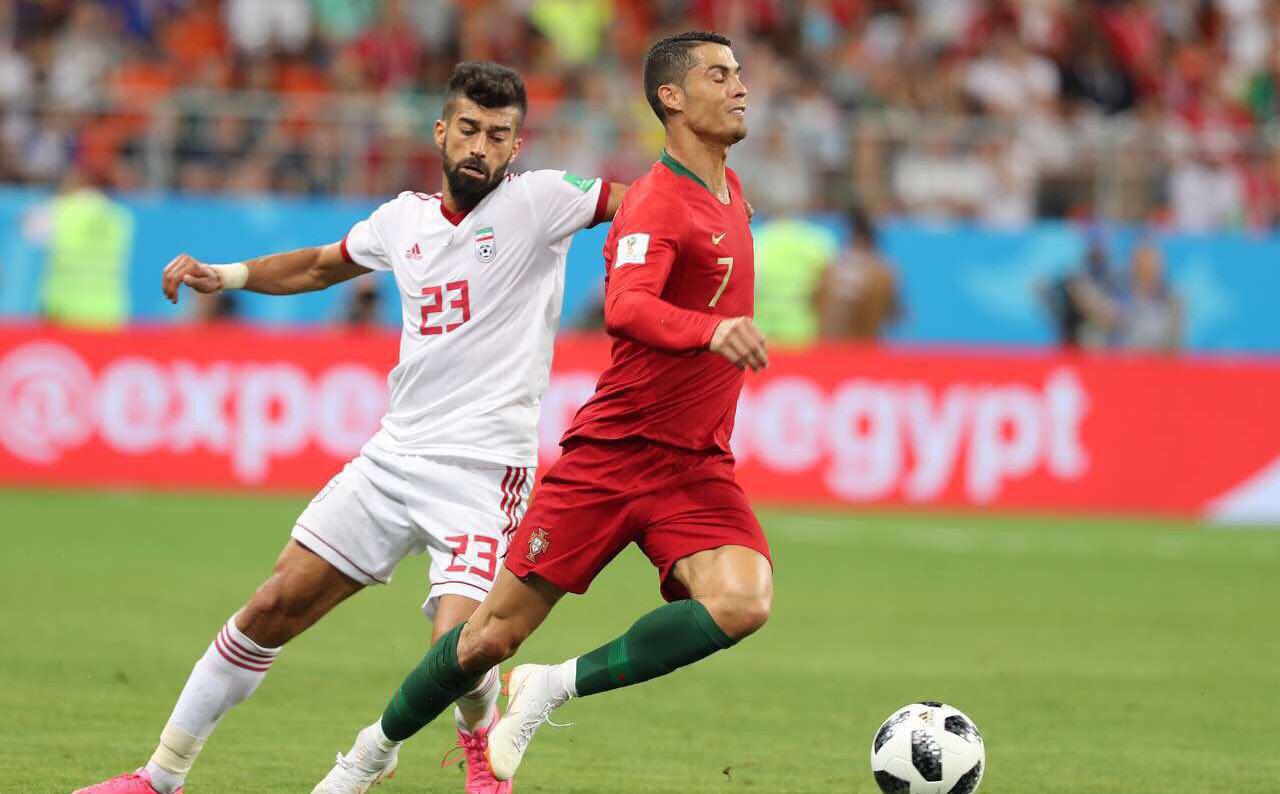 دیدار ایران و پرتغال در جام جهانی فوتبال