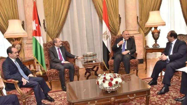 نشست سه جانبه فلسطین، مصر و اردن در قاهره