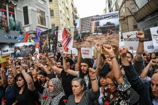 تظاهرات در استانبول به مناسبت سالگرد اعتراضات پارک گزی