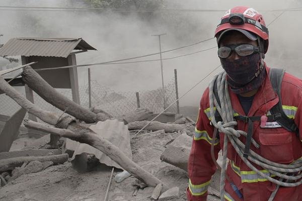 انفجار تازه در آتشفشان گواتمالا