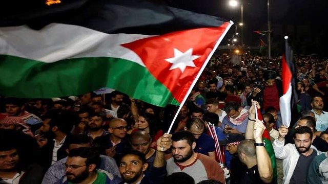 اعتراضات در اردن ادامه دارد