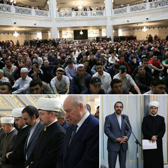 برگزاری مراسم روز قدس در مسجد جامع مسکو