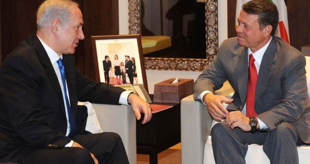 دیدار نتانیاهو و ملک عبدالله دوم در امان