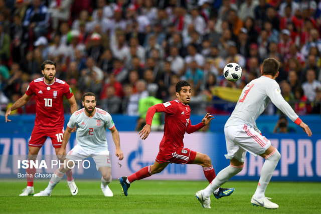 سایت AFC: ایران مقابل اسپانیا جنگنده بازی کرد