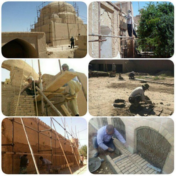 مرمت ۳۰ بنای تاریخی شهر سمنان در ۲سال اخیر