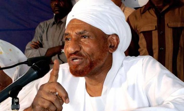 خشم حزب اپوزیسیون سودان به ممانعت مصر از ورود “صادق المهدی”