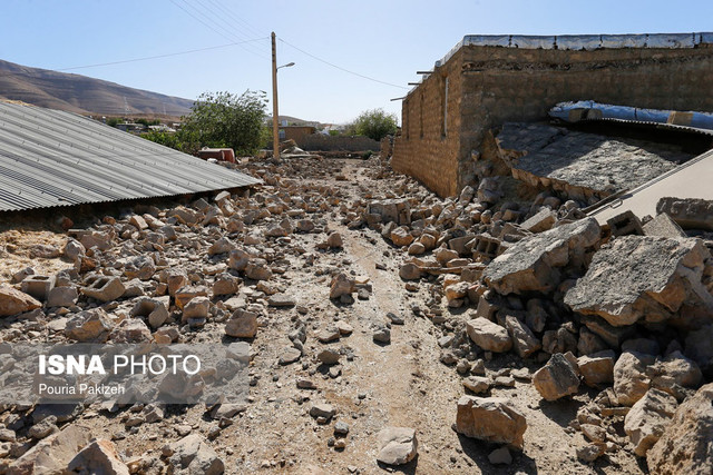 روستاهای ویران شده زلزله کرمانشاه در دومین روز
