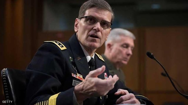 فرماندهی مرکزی آمریکا: هیچ اطلاعی از توافق خروج نیروهای آمریکایی از سوریه ندارم