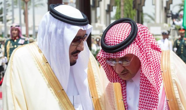 حضور نادر دیگری از ولیعهد مخلوع سعودی