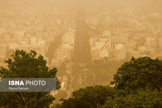 پیش بینی غبار در شرق استان اصفهان