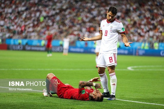 پورعلی گنجی بهترین بازیکن آسیا در جام جهانی از دید کاربران AFC