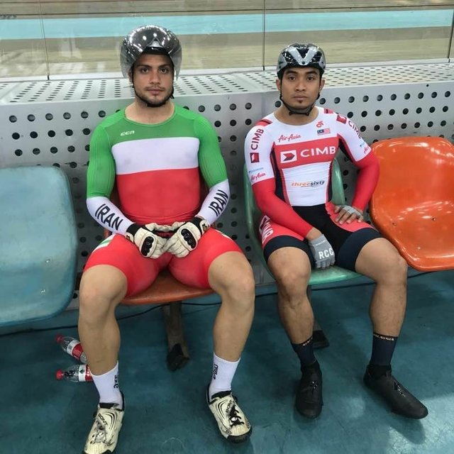 هشتمی رکابزن سرعتی ایران در کاپ چین