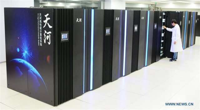 نسخه اولیه ابر رایانه چینی رونمایی شد